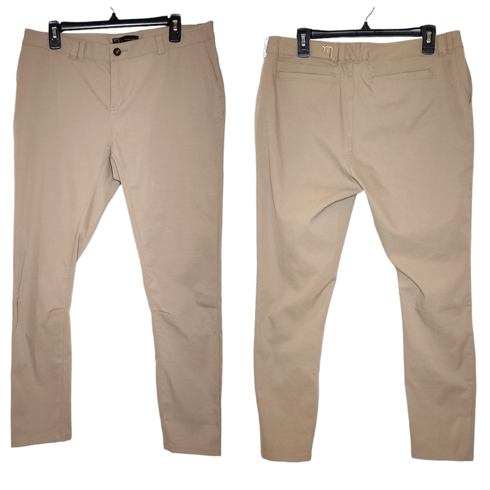 M by Novara Tan Active Reflective Pants Women's Size 12 Like New Outdoors Hiking